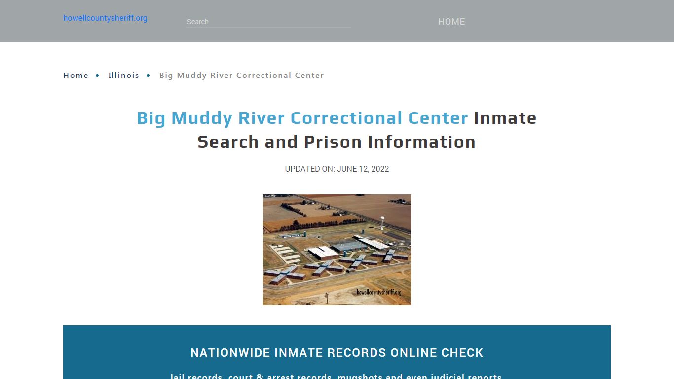 Big Muddy River Correctional Center Inmate Search, Visitation, Phone no ...